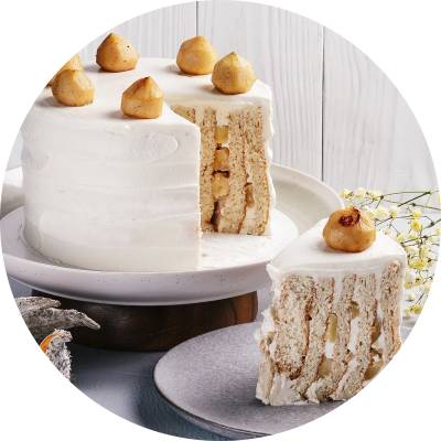 Яблочный торт с корицей